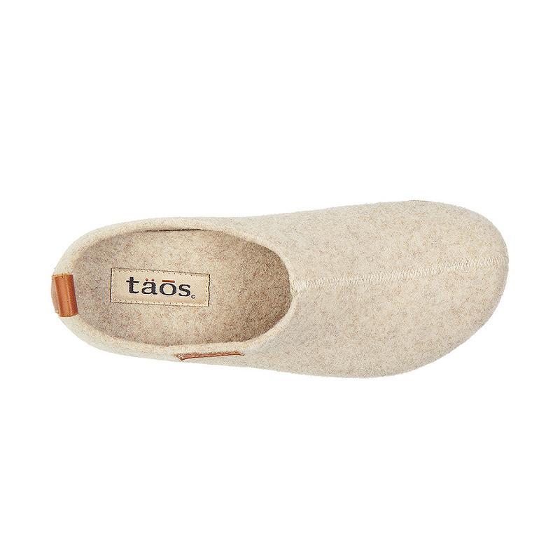 Clogsy Birkenstock Wonderwool Clog Damske Béžové | SK 251CTV